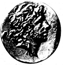 Монета с изображением царя Митридата VI Эвпатора